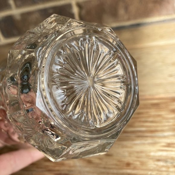 2 Fostoria Old English No. 1460 Tumblers Rocks Glasses Honeycomb and Stars 1906 - Picture 3 of 8